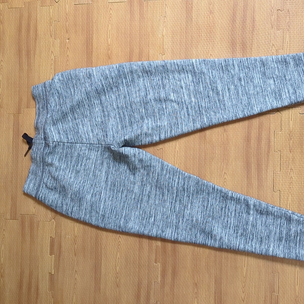 Victoria's Secret pink XS sweatpants pink leg Gray Tie front drawstring - Picture 8 of 8